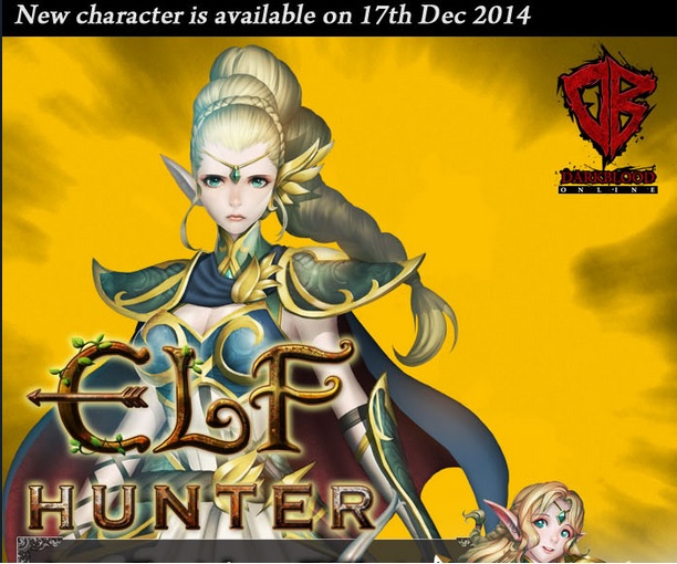 Зустрічаємо Elf Hunter в Dark Blood Online