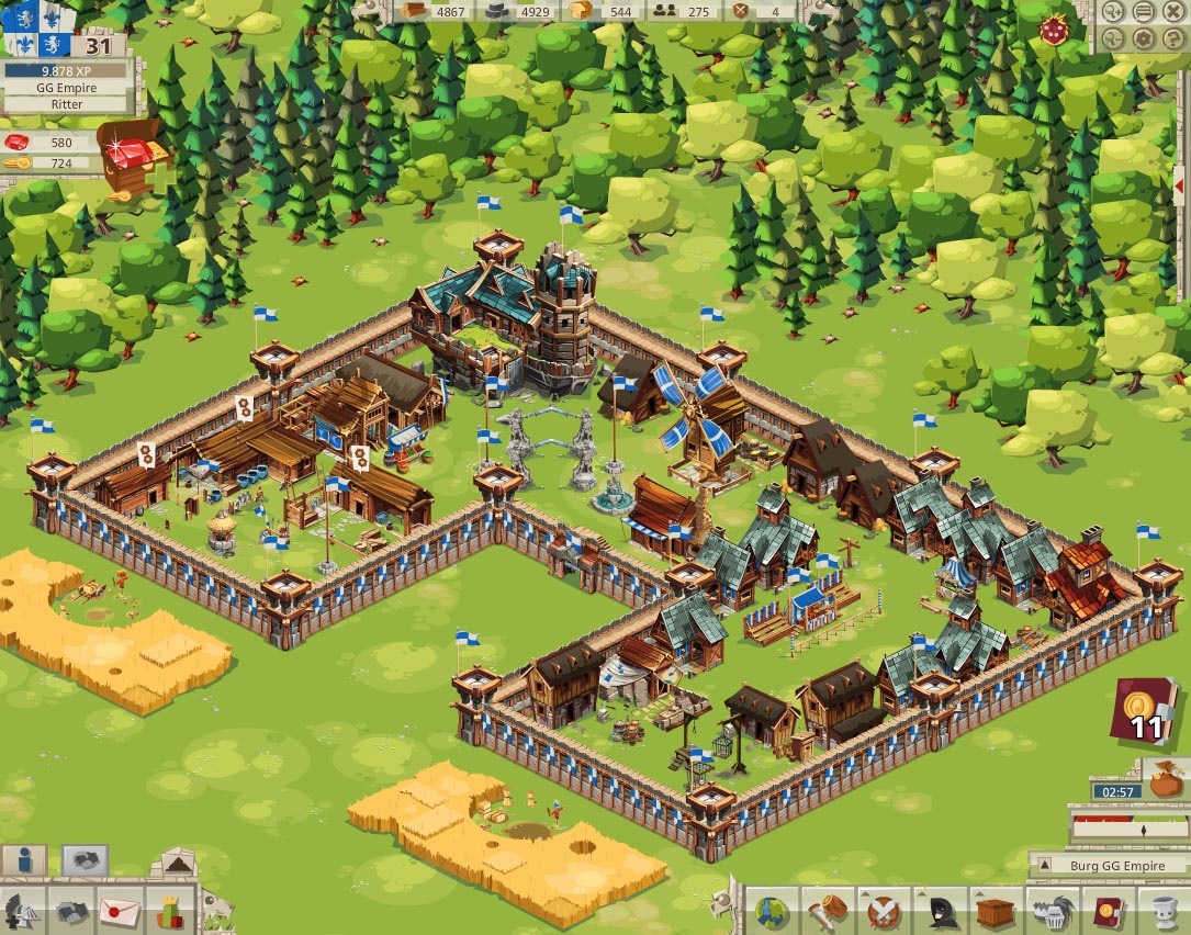 Goodgame Empire скриншот